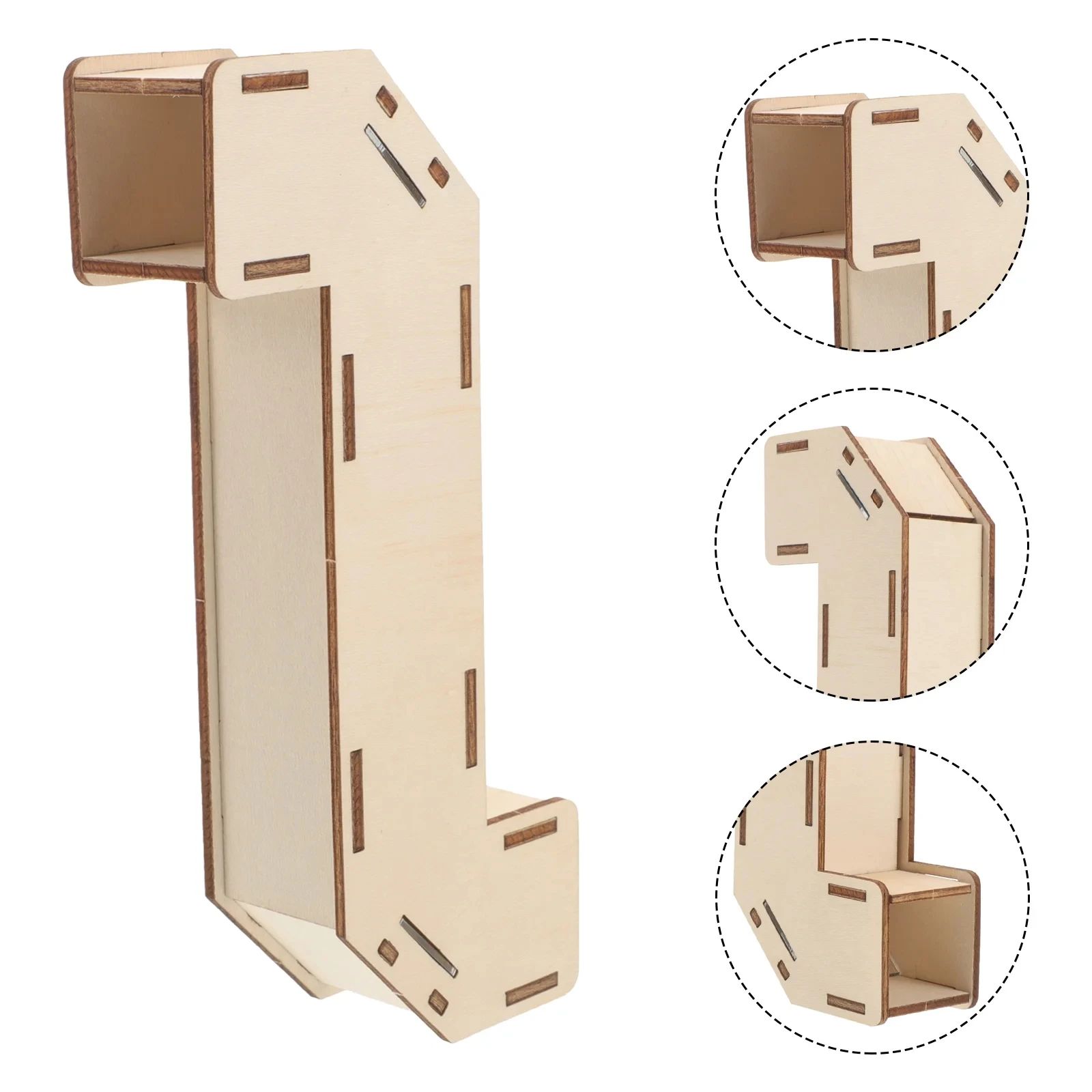 Science Project Toys Making - Kit Pembuatan Periskop Kayu DIY, Mainan