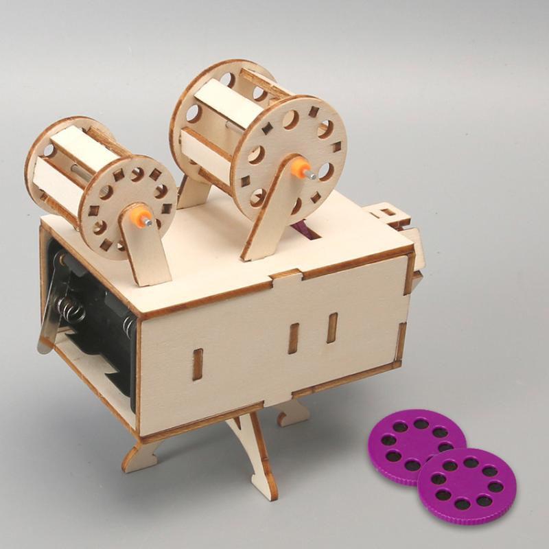 1 Set Proyektor Film Kayu DIY, - Science Hobby Kit ulasan dan harga