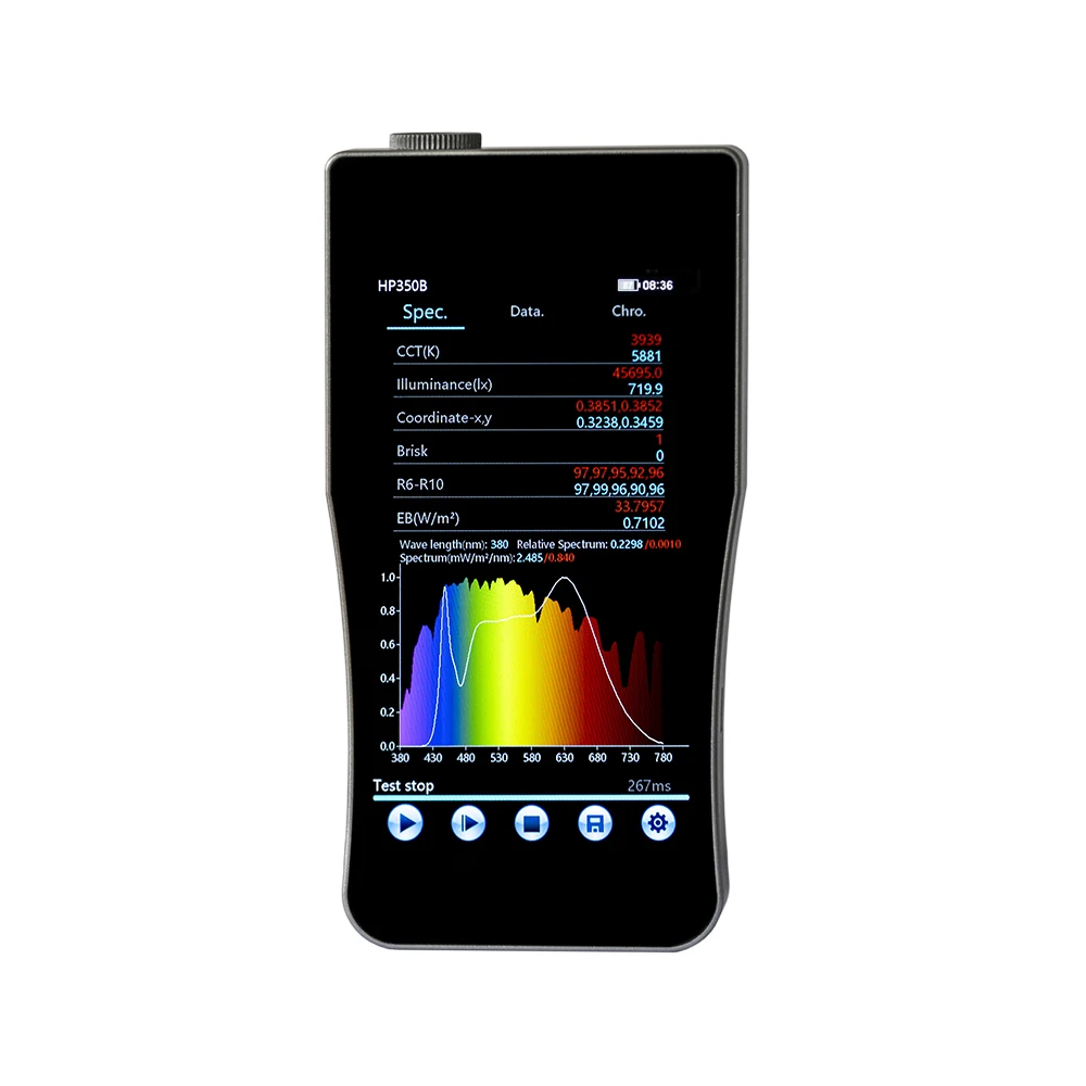 HP350B Instrumen Optik Uji Spe - Spectroscope Handheld ulasan dan harga