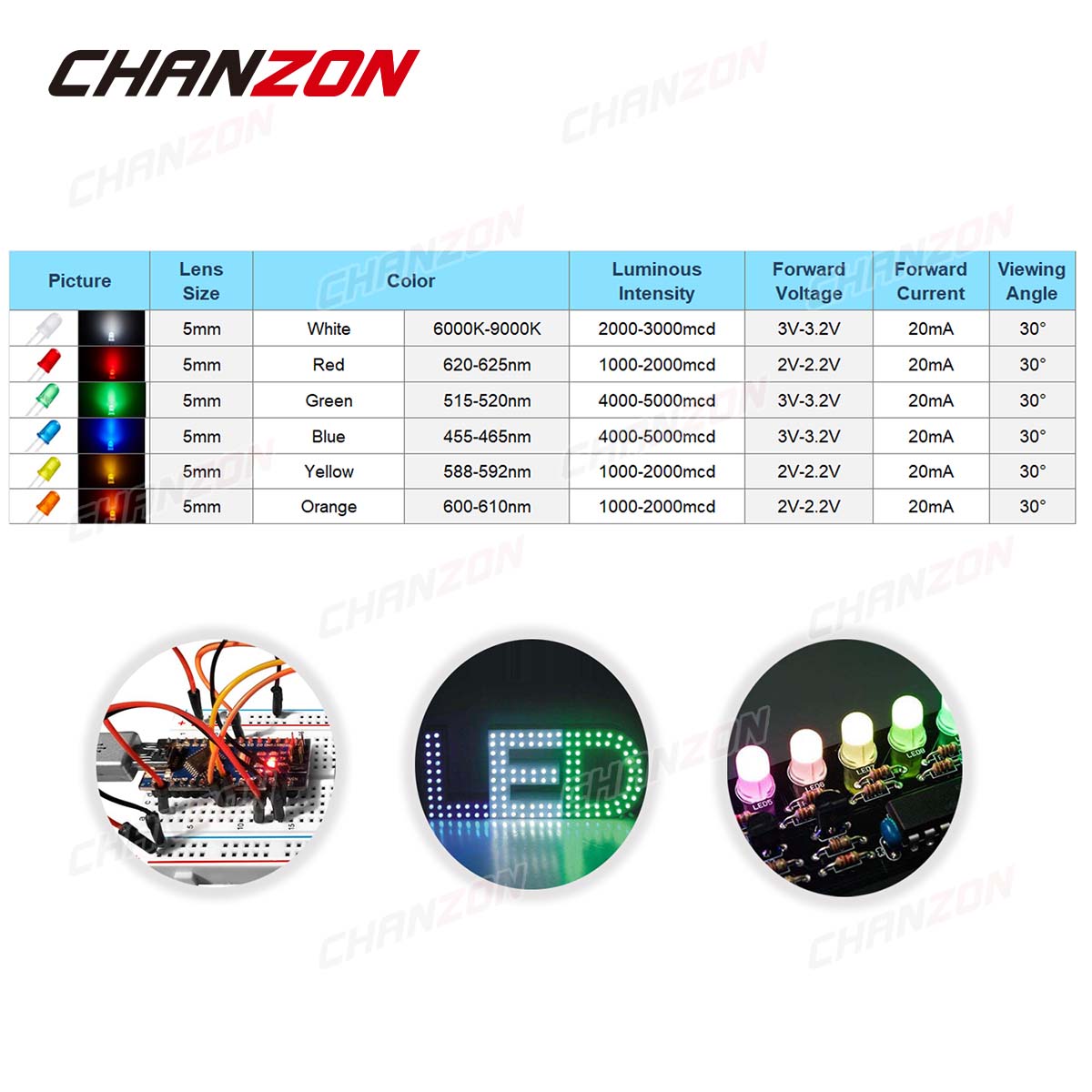 5 Mm Kit Diode LED Terdifusi I - Science Hobby Kit ulasan dan harga