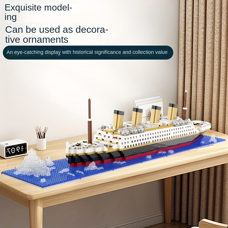 Titanic mainan perakitan blok  - Science Olympiad ulasan dan harga