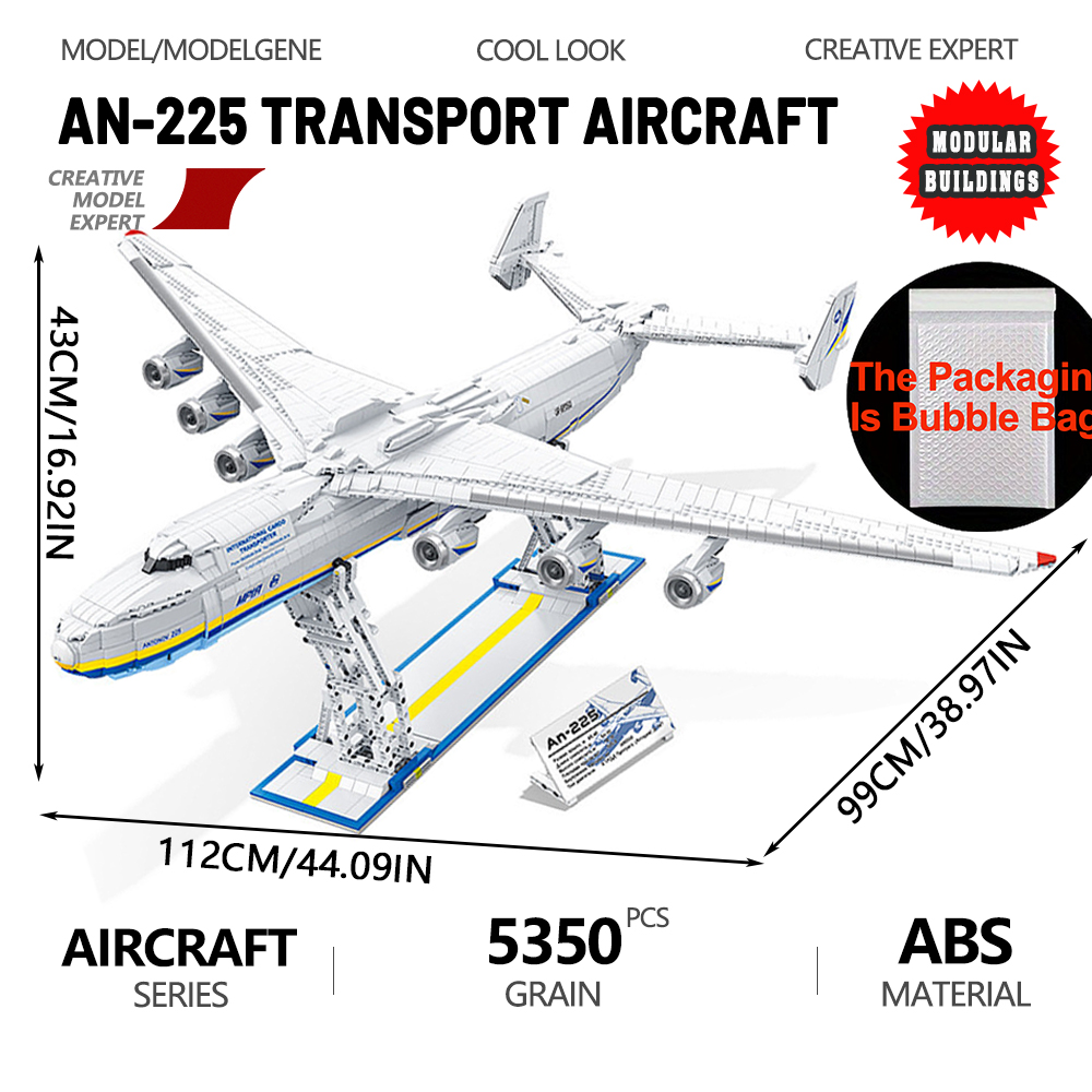 AN-225 Model pesawat pengangku - Science Olympiad ulasan dan harga