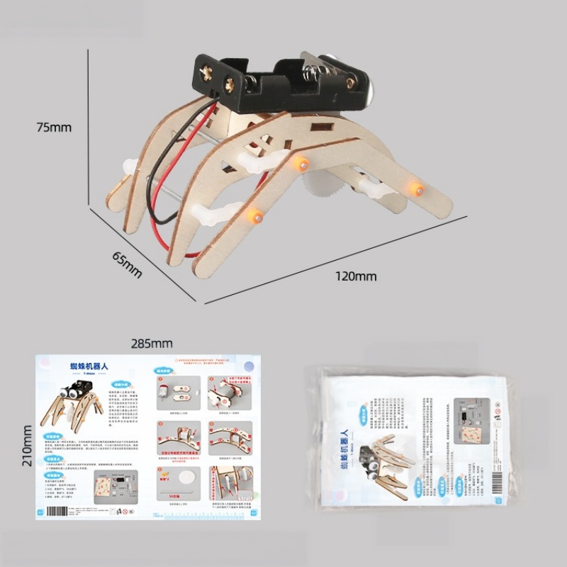 Robot Laba-laba Berjalan Buata - Science Max ulasan dan harga