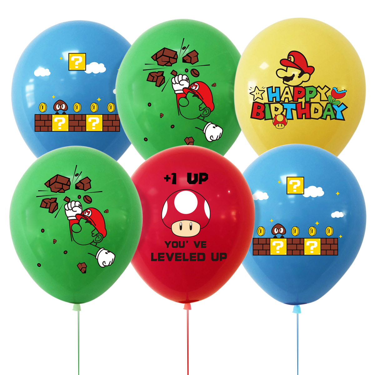 Set Balon Putri Mario Luigi Pe - Science Of Happiness ulasan dan harga